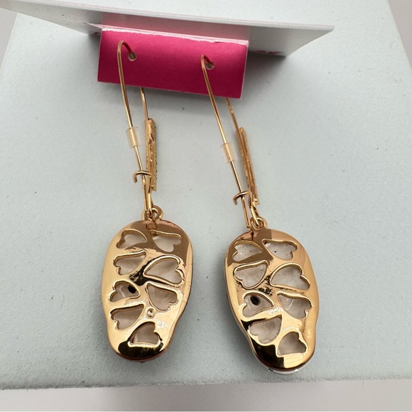 Betsey Johnson - Sugar Skull Drop Earrings NWT - Picture 7 of 7